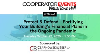 The Cooperator Event Presents: Protect & Defend - Fortifying Your Building's Financial Plans in the Ongoing Pandemic