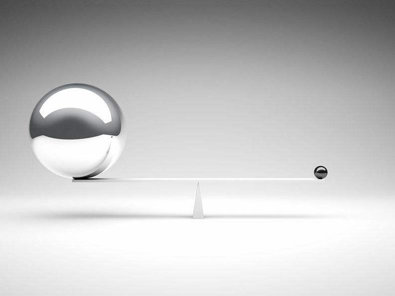 3d image of different balanced balls