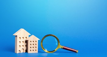 Building Inspections Residential buildings and magnifying glass. Search for real estate to buy. Long-term and short-term rental of apartments and housing. Realtor services. Important things when choosing a property.