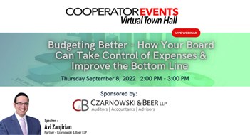 The Cooperator Events presents: Budgeting Better - How Your Board Can Take Control of Expenses & Improve the Bottom Line The Cooperator Events presents: Budgeting Better - How Your Board Can Take Control of Expenses & Improve the Bottom Line