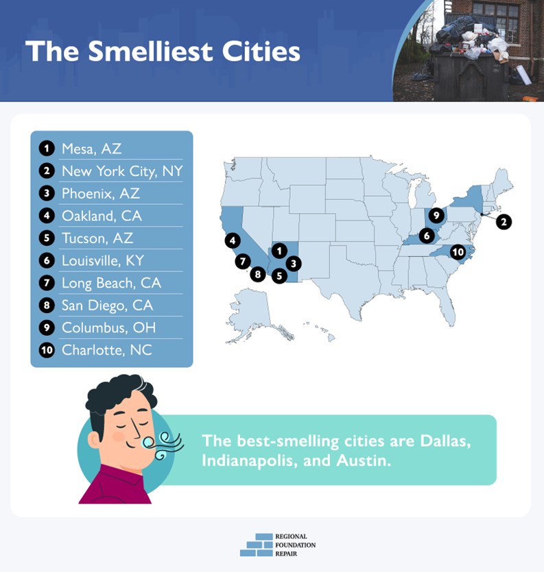 Shocker NYC in Top 10 for Noise, Pet Waste, Odors Study Top