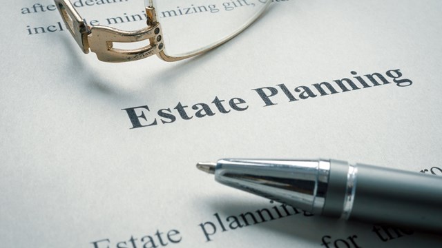 Information about Estate planning and old glasses.