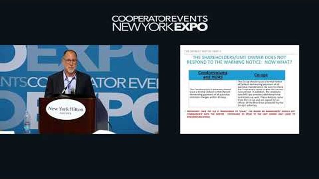 2024 NY Spring Expo Seminar: Recovering Common Charge & Maintenance Arrears - Effective Collections Strategies for Boards & Managers