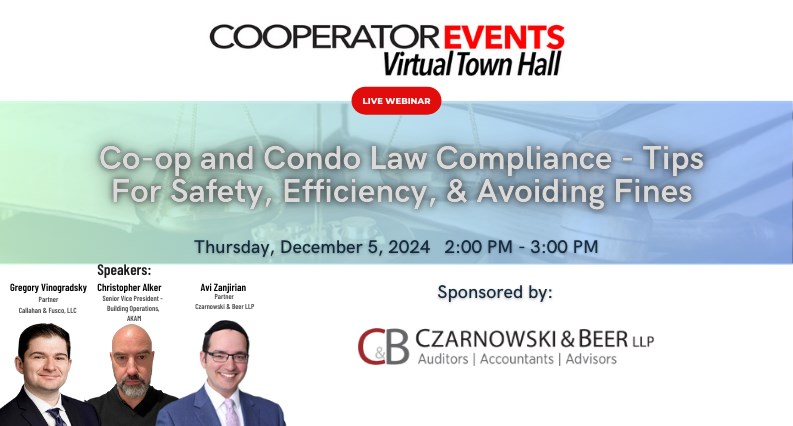 The Cooperator Events presents: Local Law Compliance - Tips For Safety, Efficiency, & Avoiding Fines