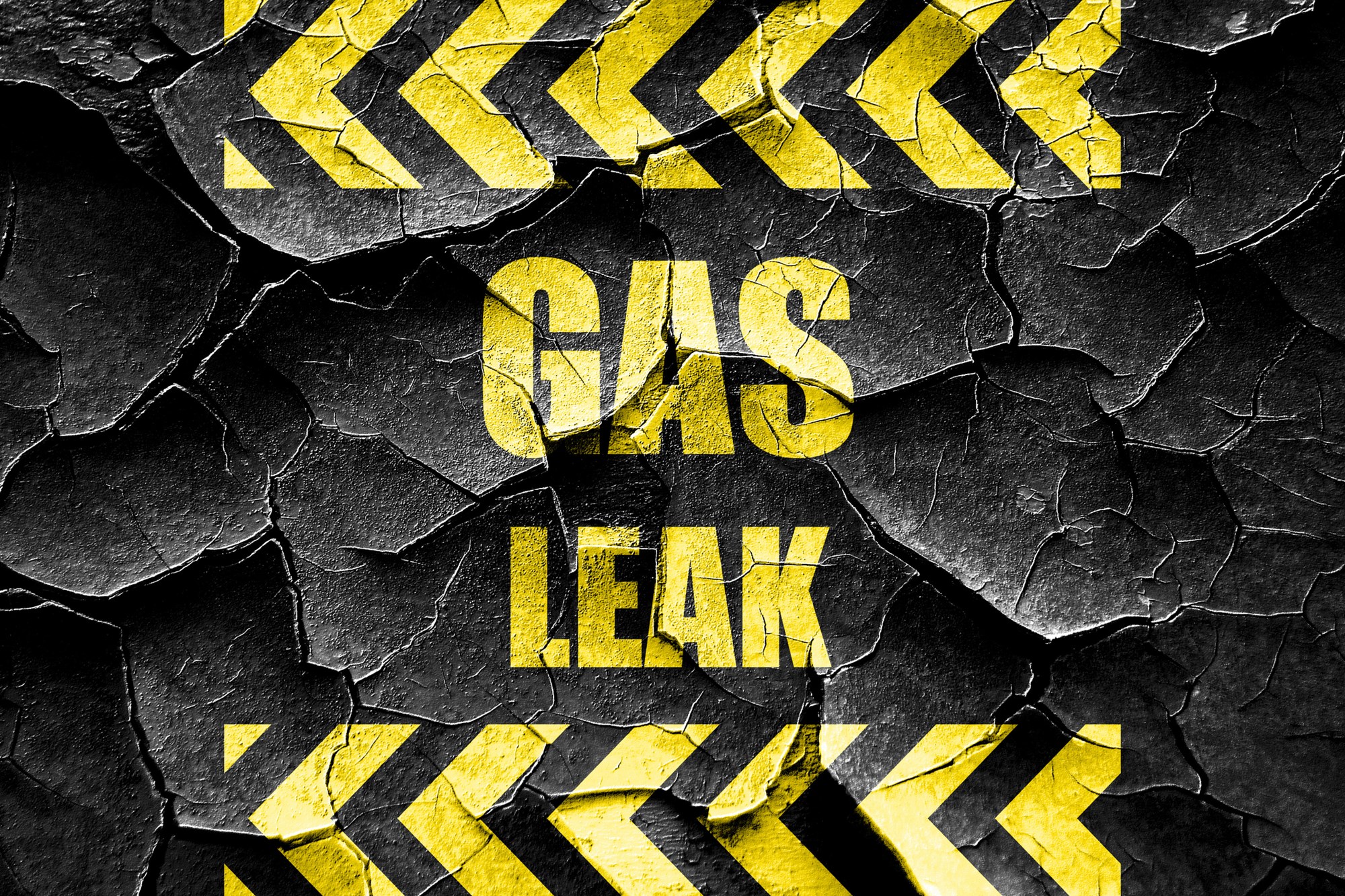 Grunge cracked Gas leak background with some smooth lines