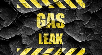 Swift Response Restores Gas Service at 140 Claremont Avenue After Leak Report Grunge cracked Gas leak background with some smooth lines