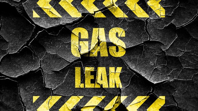 Grunge cracked Gas leak background with some smooth lines