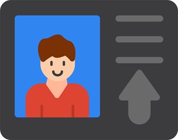 Internships Flat Style Icon Design