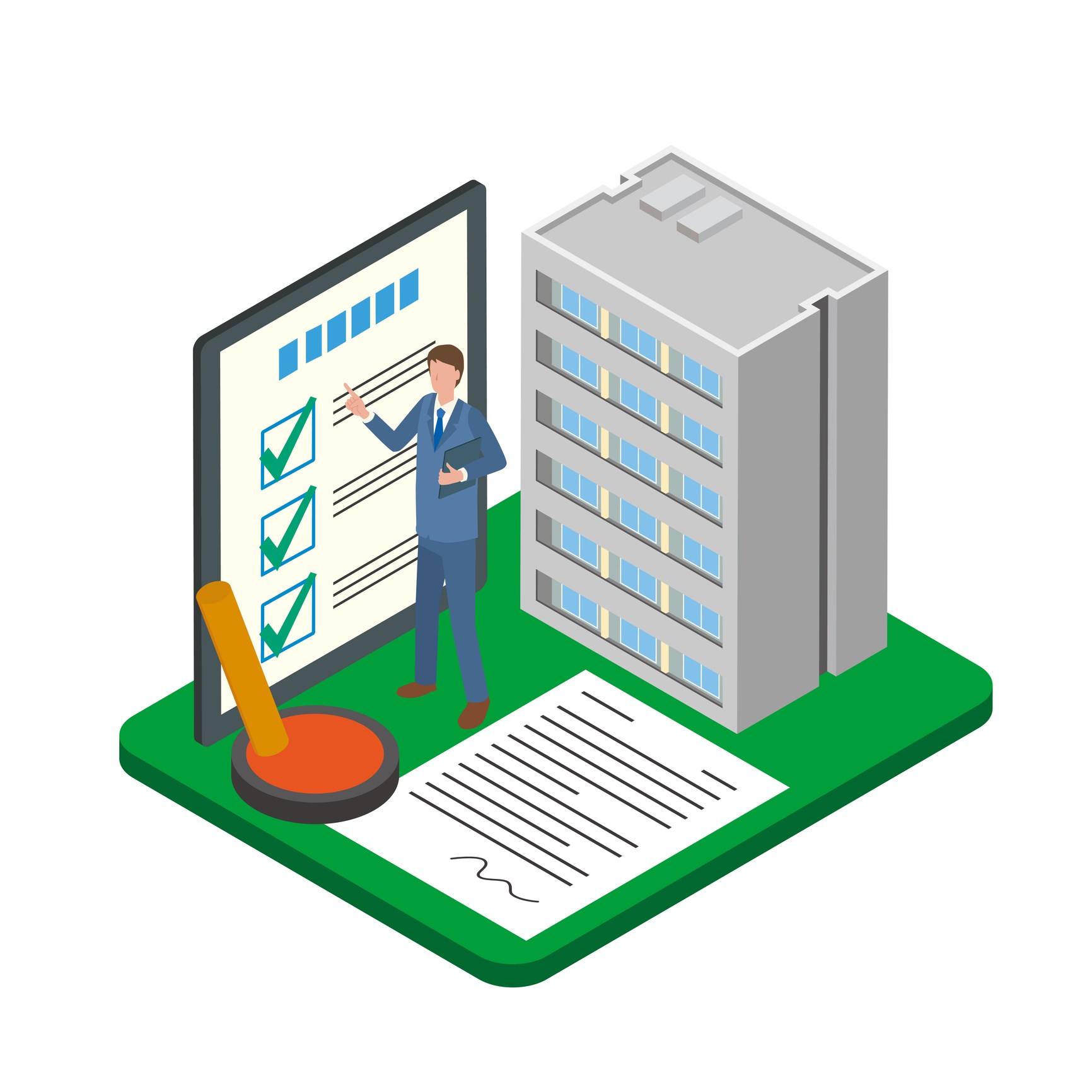 Image illustration of purchasing an apartment