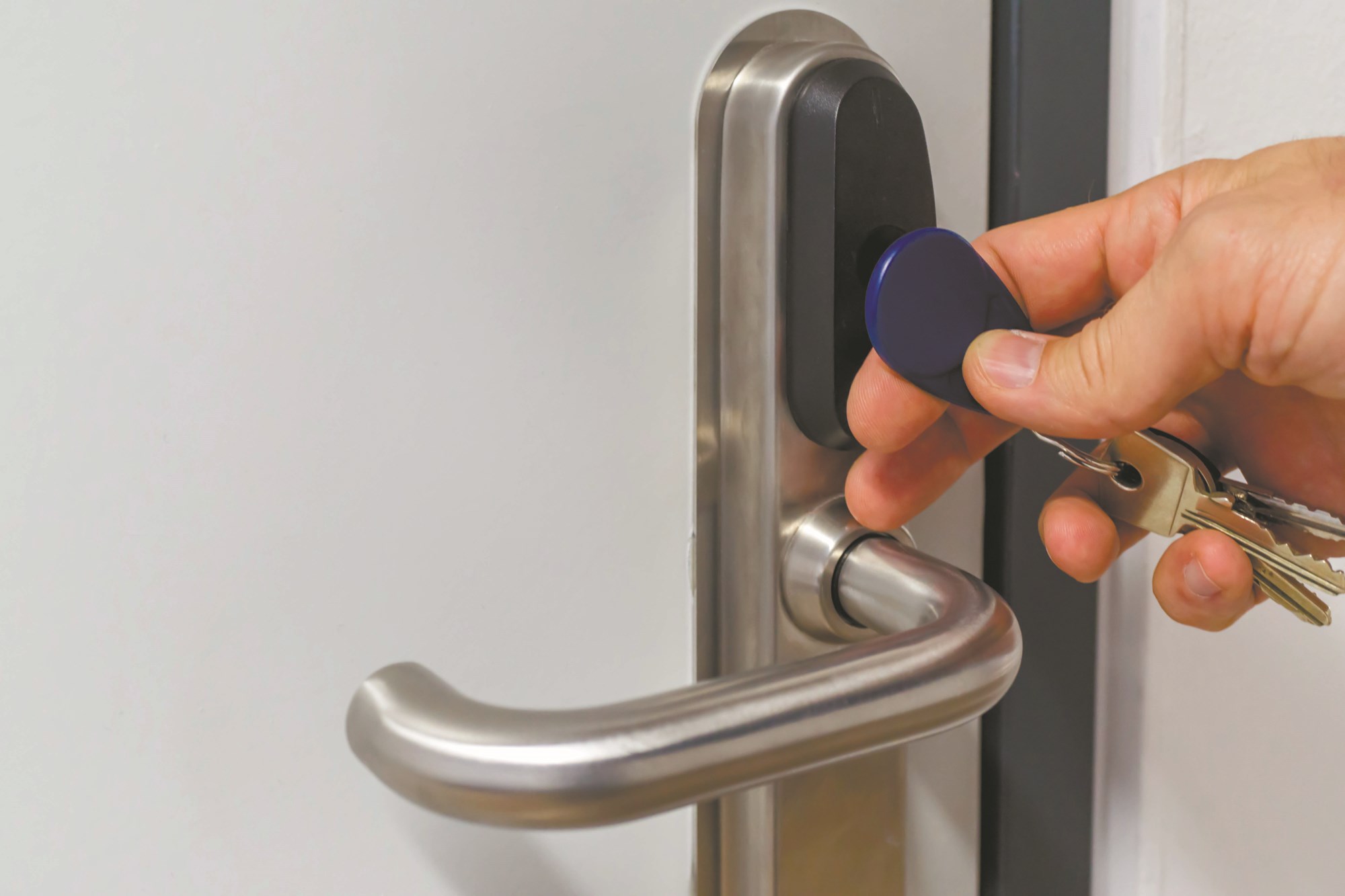 keyless entry door handle set