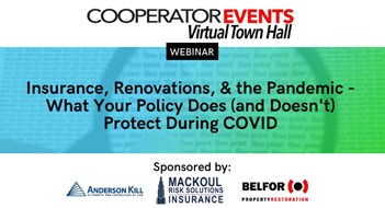 The Cooperator Events Presents: Insurance, Renovations, & the Pandemic - What Your Policy Does (and Doesn't) Protect During COVID