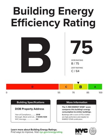 Buildings to Receive Energy Efficiency Ratings